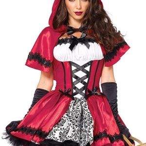 Plus size red riding hood costume